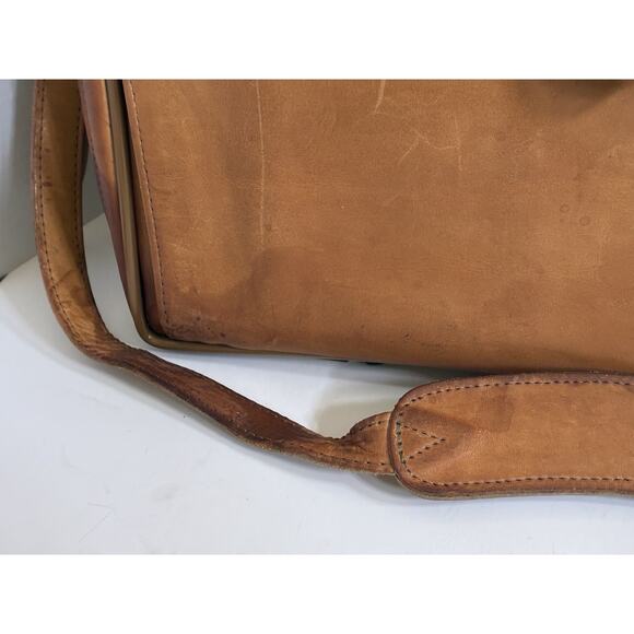 Vintage Hartmann Tan Leather Garment Bag (Rare) - Picture 4 of 16